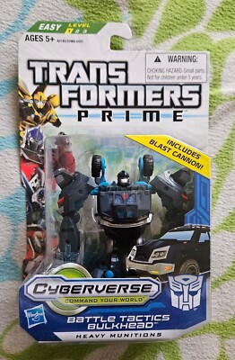 Transformers Prime Commander Battle Tactics Bulkhead Cyberverse Mosc 2012