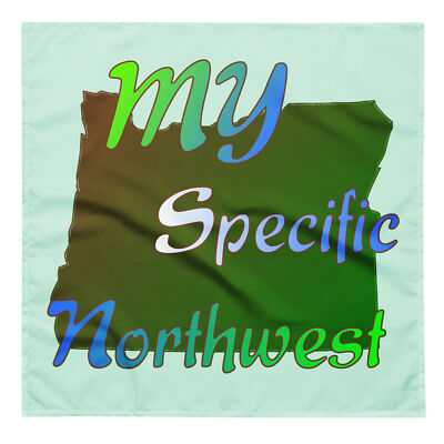''Specific Northwest'' Bandana Oregon Pacific PNW Beaver Duck
