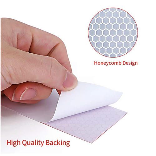 25mm Directional High Grade Reflective Arrow Safety Adhesive Tape Red White Blue - Picture 3 of 10