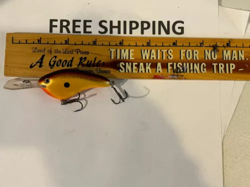 DISCONTINUED RAPALA BALSA DT-FLAT 7 CRANKBAIT IN CW COLOR TACKLE BOX FIND NICE