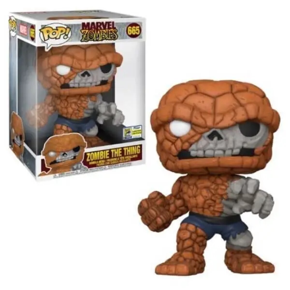 Zombies The Thing Marvel Zombies N° 665 - Figurine Funko Pop