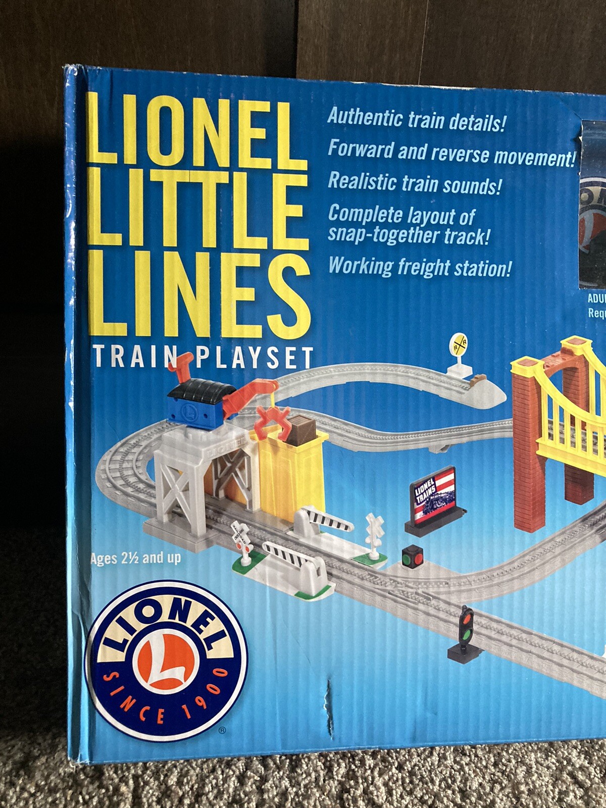 LIONEL Little Lines Train PlaySet remote control 2009 Brand New In Open