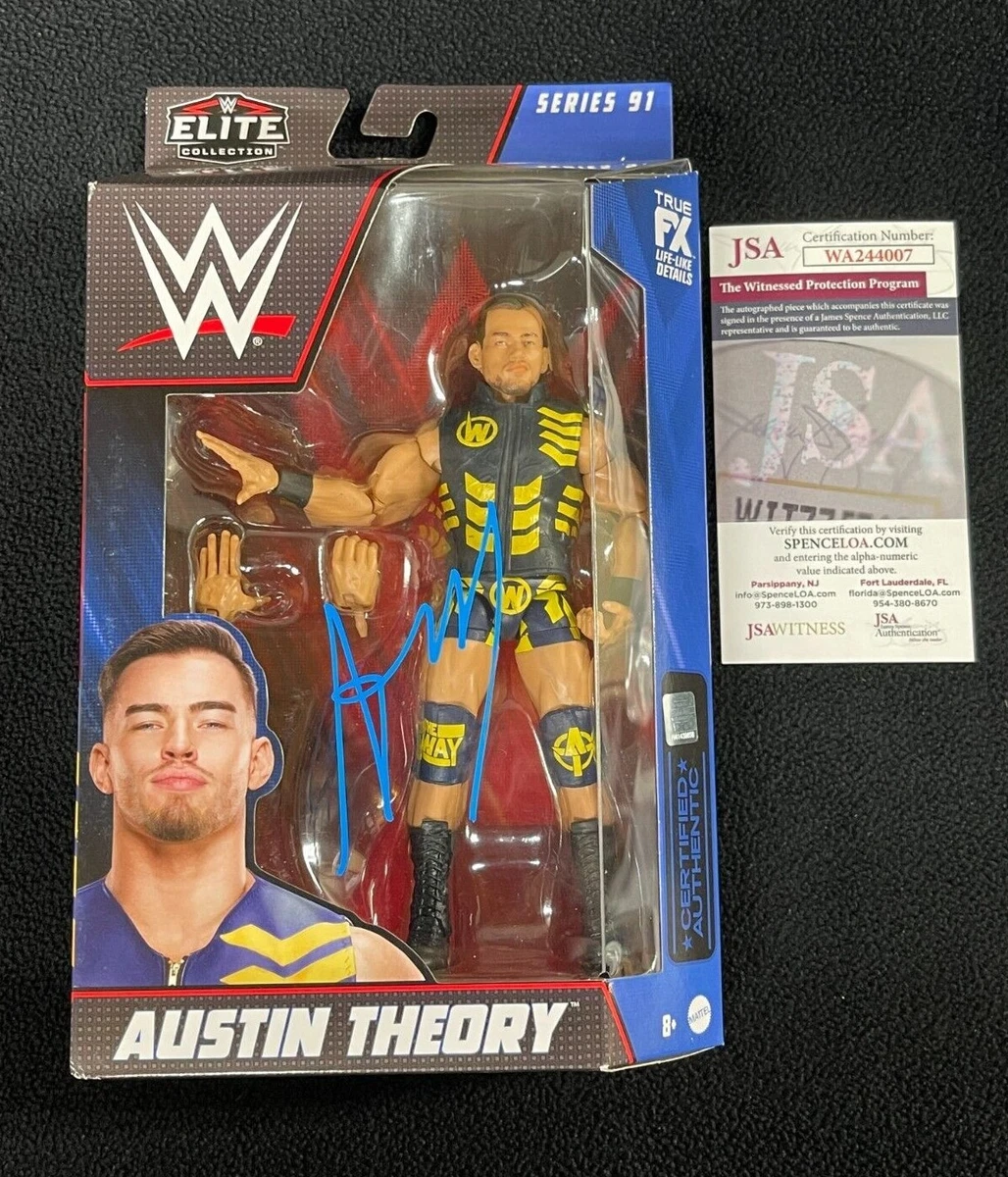  WWE Austin Theory Elite Collection Action Figure : Toys & Games