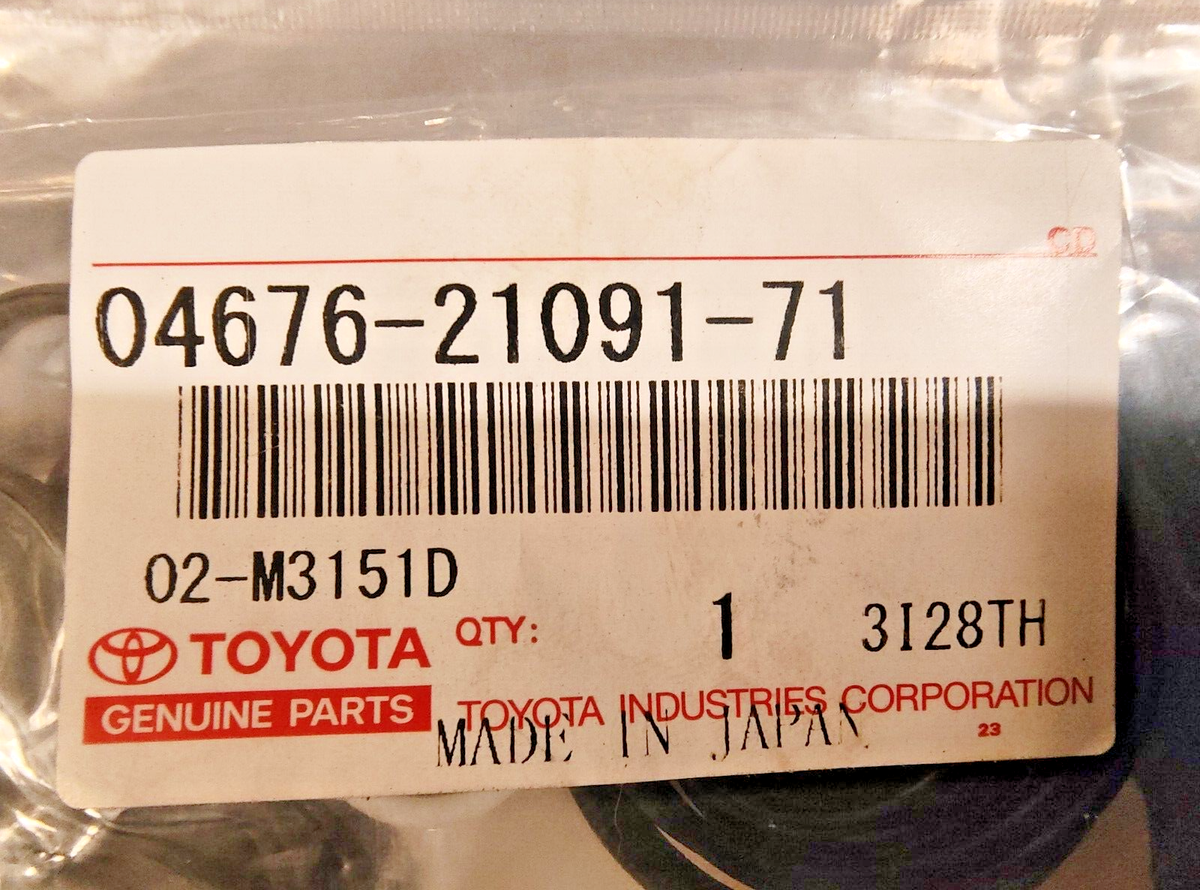 TOYOTA 04676-21091-71 Oil Control Valve Overhaul Kit (3WAY) OEM