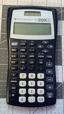 Texas Instruments TI-30X IIS - Scientific Calculator w/o Cover - Tested