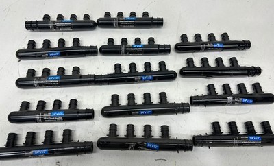 14PK Apollo 3/4in. PolyAlloy PEX-A Expansion InletsX1/2 in.4Port Closed Manifold