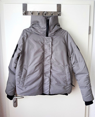 Canada Goose Everleigh Down Performance Satin Bomber Jacket Female Jacket