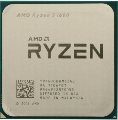 AMD Ryzen 5 1600 6-Core 3600GHz  Processor