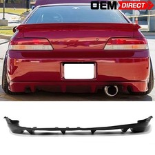 Fits 97-01 Honda Prelude Jdm Style Rear Bumper Lip Diffuser Lower Guard Spoiler Fits 97-01 Honda Prelude Jdm Style Rear Bumper Lip Diffuser Lower Guard Spoiler