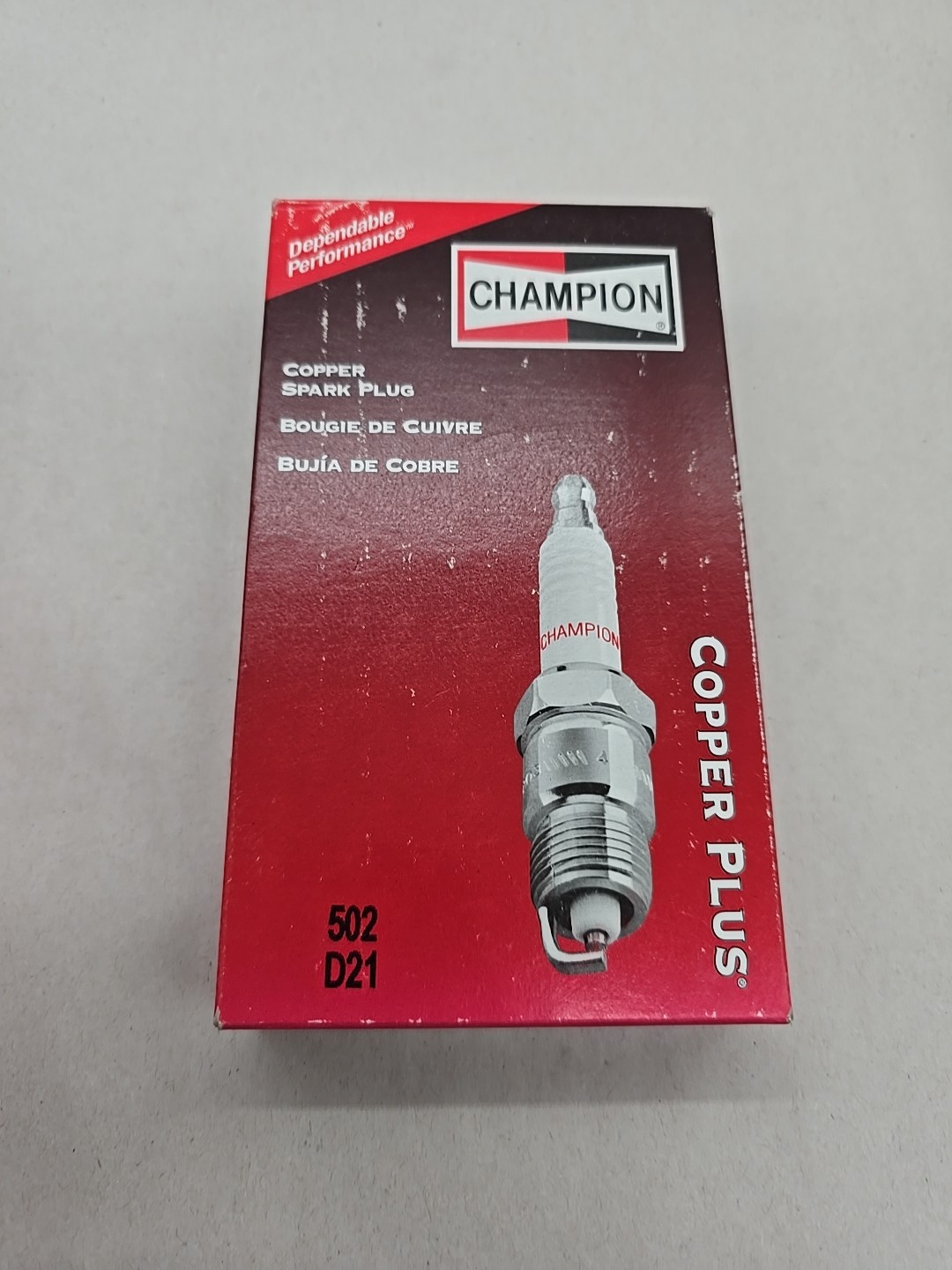 Spark Plug-Copper Plus Champion Spark Plug 502 Box of 6