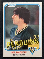 1981-82 O-Pee-Chee #255 Pat Boutette Penguins