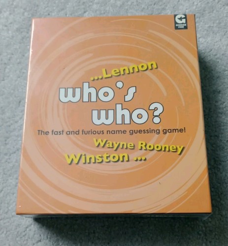 2 x games. Who's Who guessing game & Gender Wars. Ages 14+. Boxed. Never Used. - Picture 2 of 6