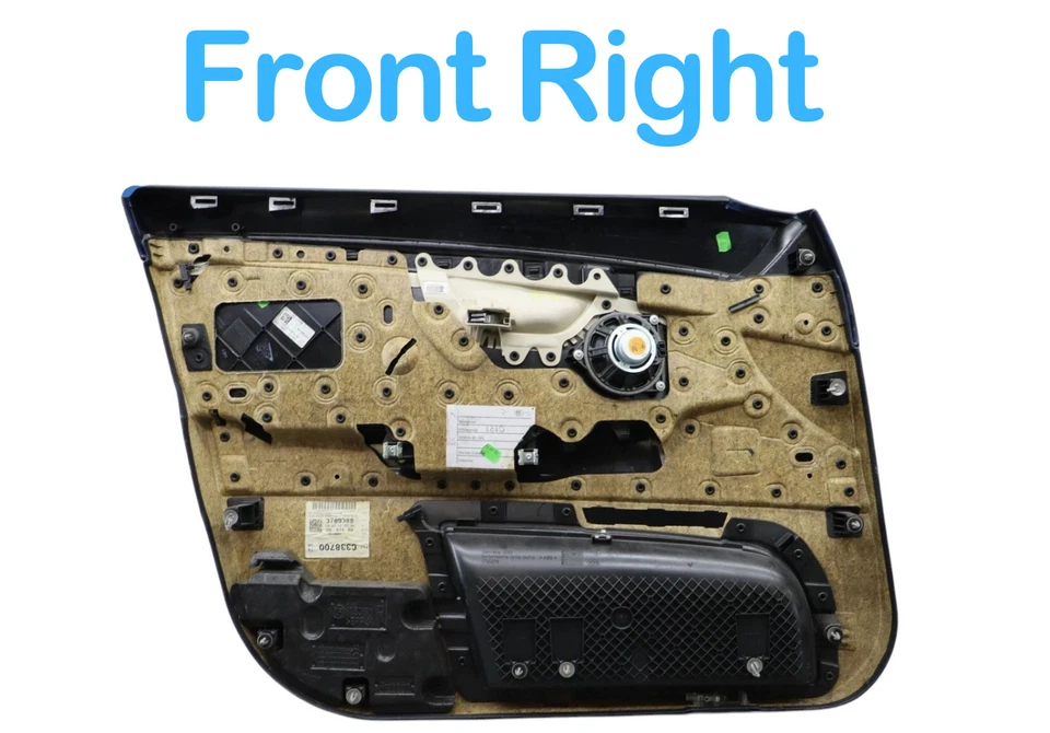 Painel interno de acabamento de porta 11-16 BMW 535xi GT dianteiro direito do passageiro fabricante de equipamento original - Imagem 3 de 4