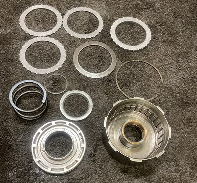Ford C4 Trans Direct Drum 5 Clutch drum 1970 up tumbled steels inspected reman