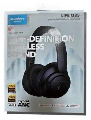 Anker Soundcore Life Q35 Headphones Tested & Works 5619