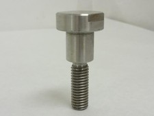 202518 Old-Stock; M&M Poultry 59119850 Stainless Short Shaft Idler 1/2-13 Thread