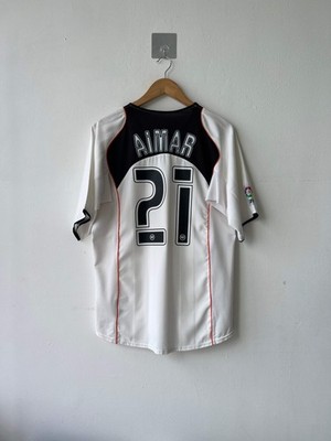 (M) Valencia 2004-05 Home Shirt Aimar #21 Original Jersey Kit