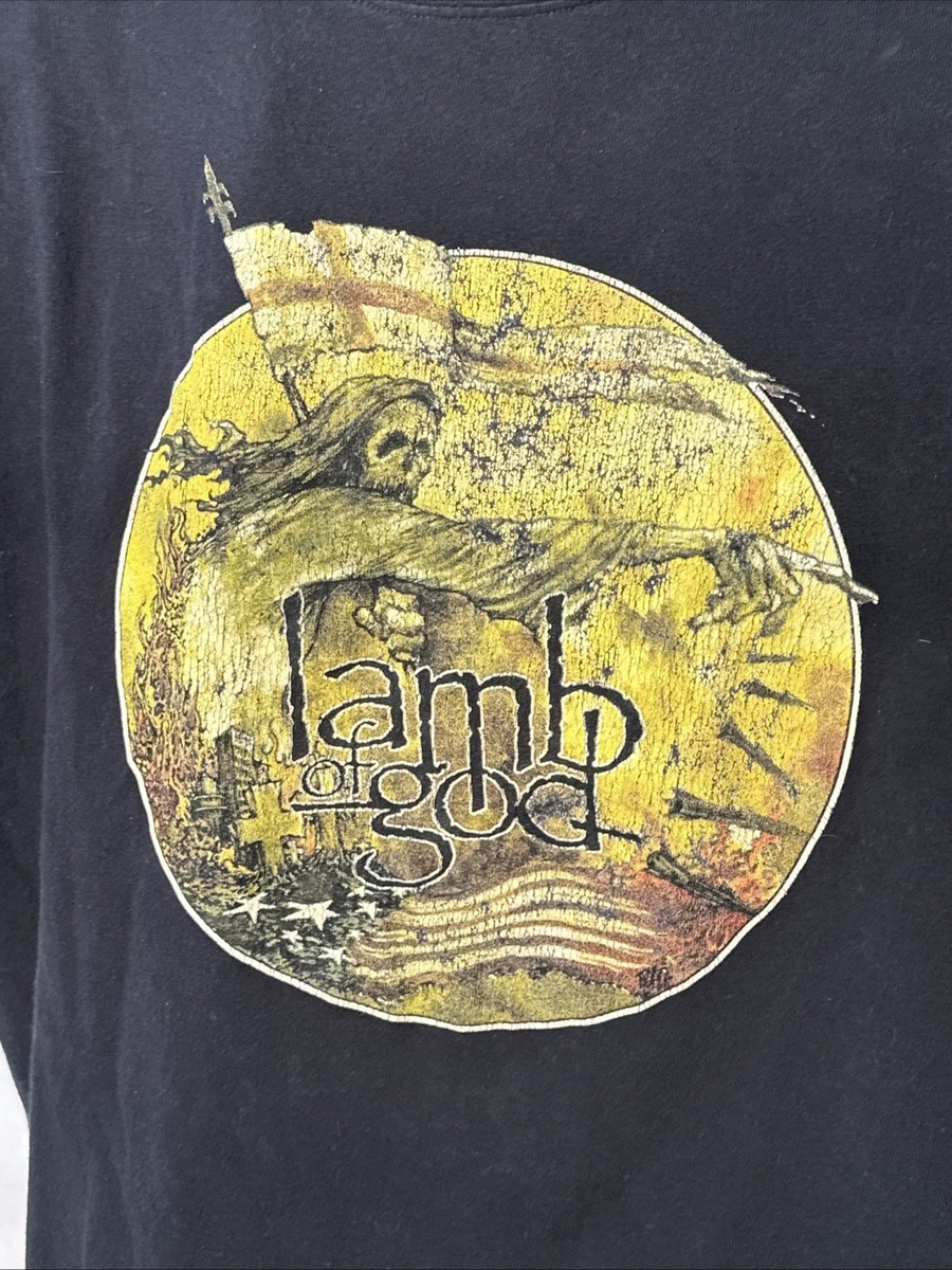 2006 Lamb Of God Tour Shirt Large🔥Rare🔥Vintage🔥Gigantour