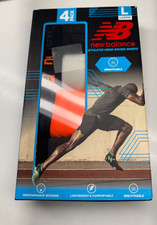 New Balance Men's Athletic Mesh Boxer Brief 4 Pack L -Athletic Boxers multi colo