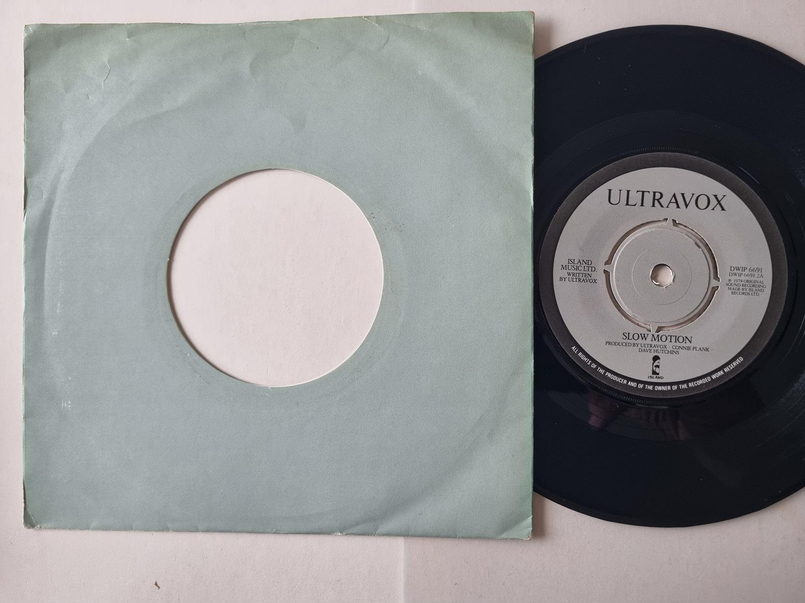 Ultravox - Slow Motion 7'' Vinyl UK