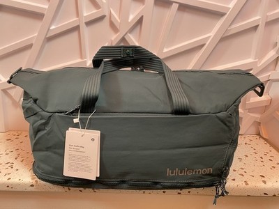 Lululemon 3-in-1 Gym Duffle Bag Travel Gym Bag 30L Dark Green