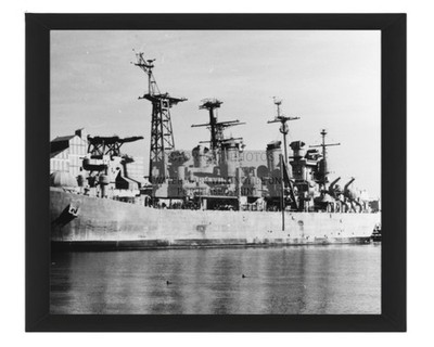 USS ZEUS ARB-4 REPAIR SHIP SAN DIEGO CALIFORNIA 1974 US NAVY 8X10 FRAMED PHOTO