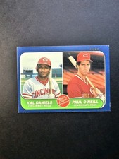 1986 Fleer Paul O'Neill ? Kal Daniels Rookie Card #646 Cincinnati Reds All-Star. rookie card picture