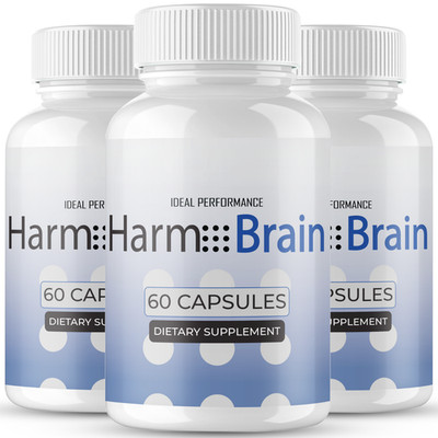 Harmobrain Capsules, Official Harmo Brain Supplement for Brain Health (3 Pack)