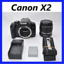 Canon Kiss X2 Digital SLR Camera with 18-55mm Lens and Accessories