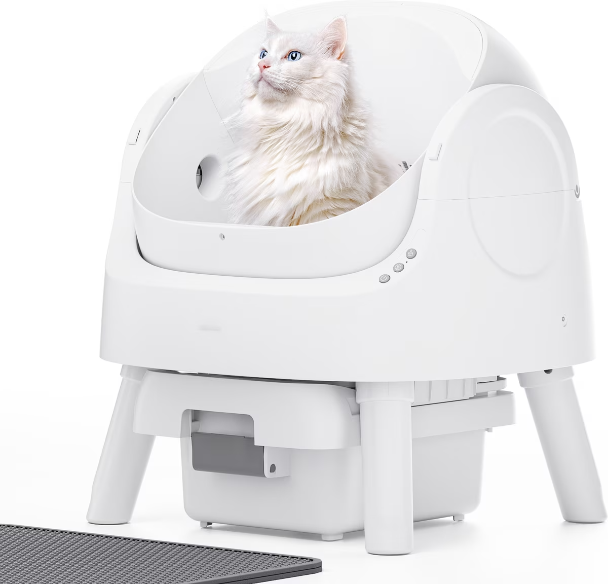 Petpivot Autoscooper 11 Cat Self Cleaning Litter Box White | eBay