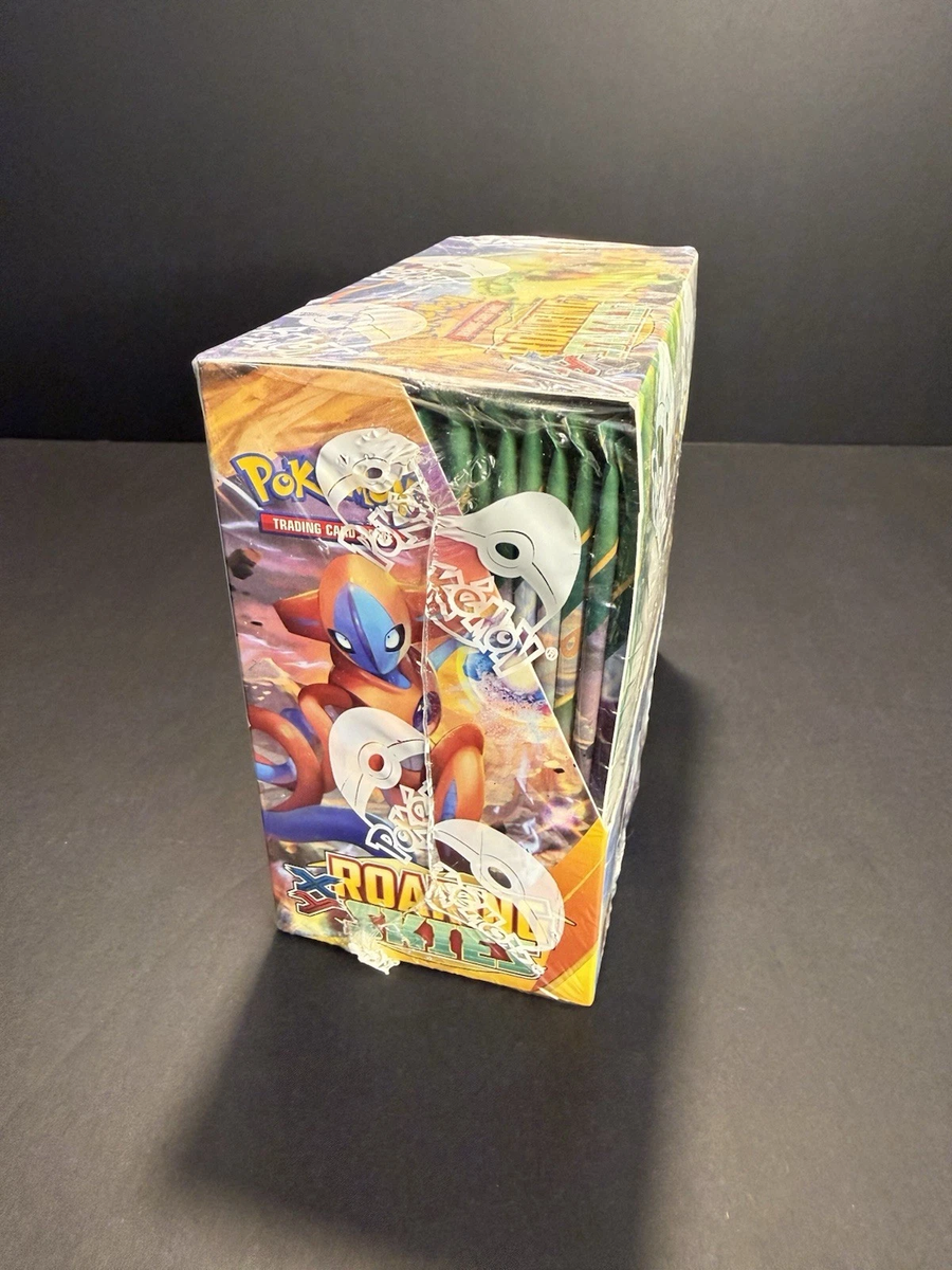Sealed XY Roaring Skies Booster Box Pokémon ROS Booster Box with Acrylic