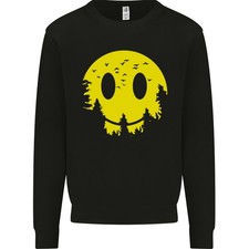 Sweat À Capuche Acid Smiley Happy Des Années 90 Pour Hommes
