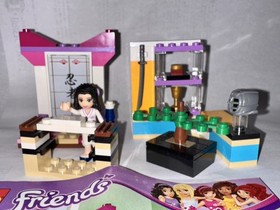 LEGO Friends Lot Emma's Karate Class 41002 Andrea&rsquo;s Bedroom 41009  100% Complete