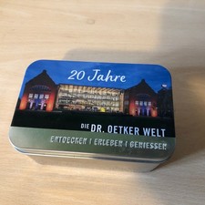 Dose 20 Jahre Dr. Oetker Welt Blechdose Sonderedition 