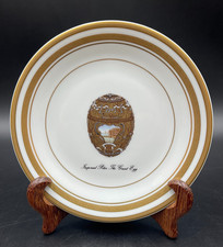 PIATTO DECORATIVO FABERGE LIMOGES UOVA IMPERIAL PETER THE GREAT 1903