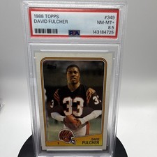1988 Topps - David Fulcher #349 (RC)
