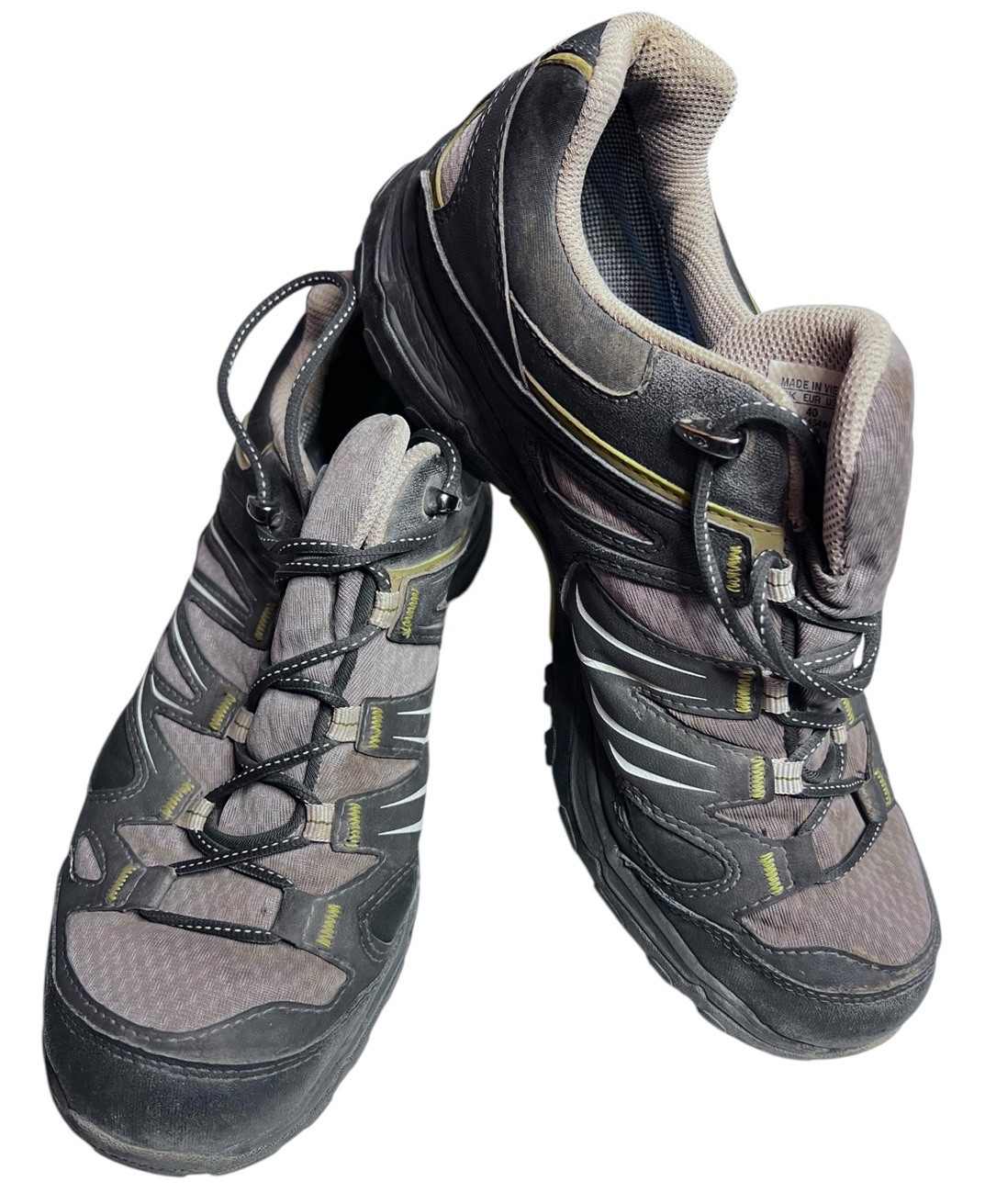 Scarpe da trail running Salomon 308937 Ellipse Gore Tex da donna taglia 8 marrone atletico