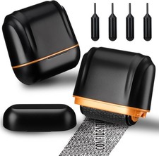 2-Pack Identity Theft Protection Roller Stamp Privacy Block with 4 Ink Refills