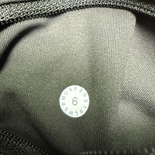 Lululemon Speed Up Tight 28” Brushed Full On Luxtreme Dark Olive Green 6 - Picture 5 of 9
