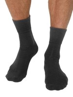 Wellness Socken Herren 2Er Pack Baumwolle Gepolstert Komfortbund, StrüMpfe