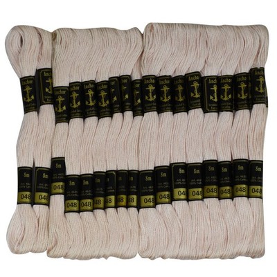Anchor Threads Softness Beautiful Embroidery Unique Stranded Cotton,25 Skeins