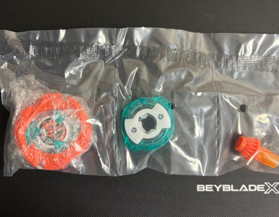 BEYBLADE X Samurai Saber 2-70L Metal Coat: Orange CoroCoro Ltd Comic Vol2 New