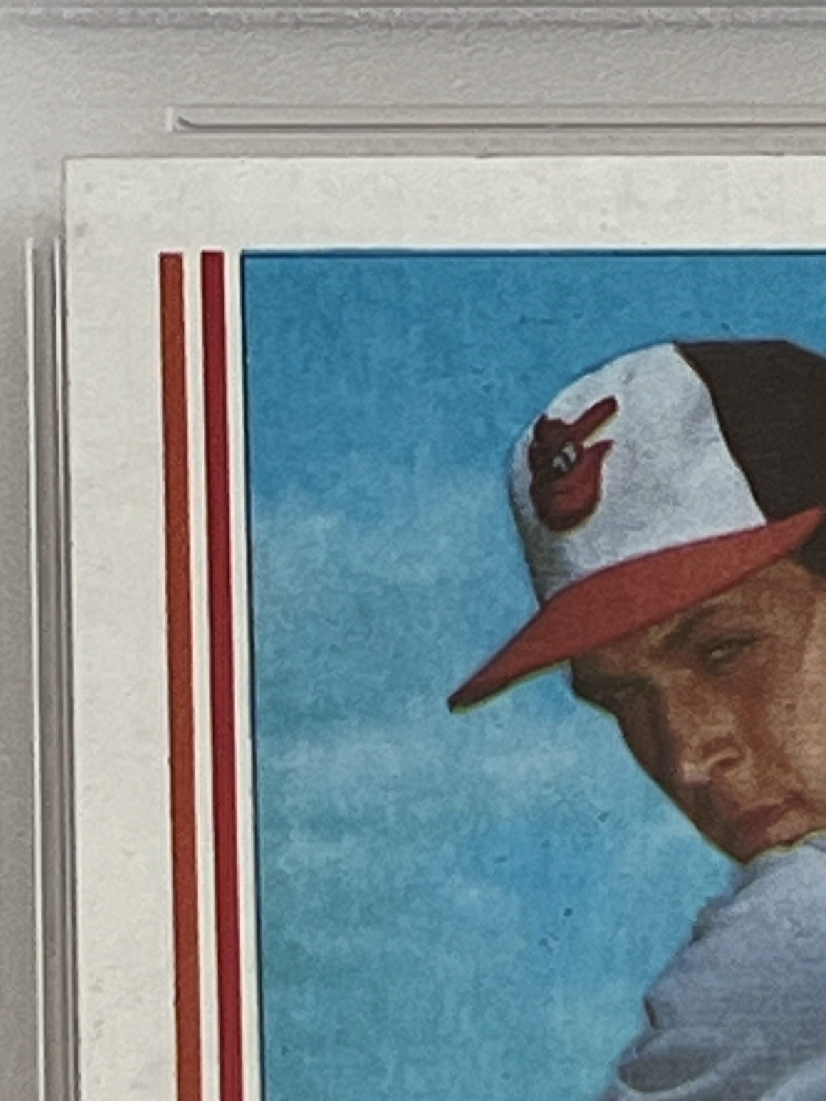 CAL RIPKEN JR. 1982 TOPPS TRADED PSA-9 MINT (OC) GRADED RC CARD #98T view 4