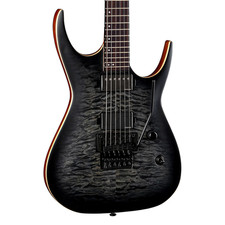 Dean Exile Select Floyd Neck Thru Archtop - Satin Black Burst - Open Box