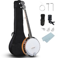 Banjo 5 String Full Size Banjoes Set, 38 Inch Right Handed Banjo