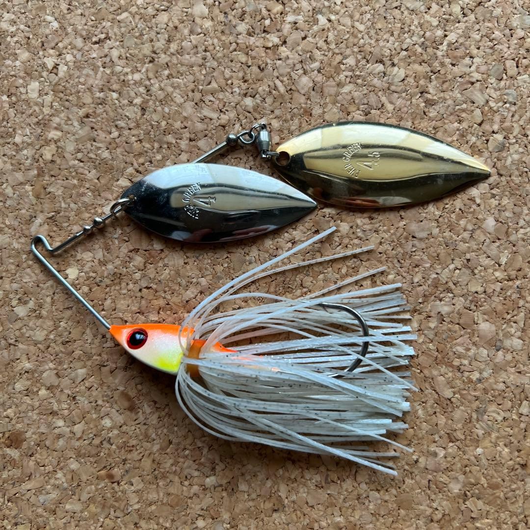 Evergreen Spinnerbait Set 18g & 22g Hard Lure Fishing Tackle New - Image 6