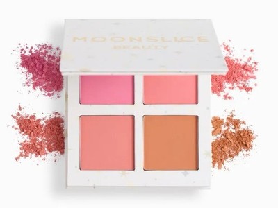 NEW IN BOX MOONSLICE BEAUTY Blushing Moon Blush Palette 0.77 oz/21.9g