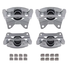 Front & Rear Disc Brake Calipers for Jeep Wrangler JK 2018 18-B5045 18-B5044