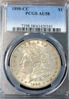 1890-CC Morgan Dollar PCGS AU58 Beauty New Slab Best Price on Ebay* CHRC