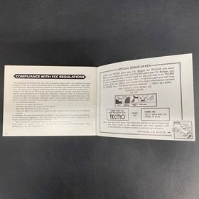 Cartucho de juego Rygar NES 1987 con manual y funda Tecmo Nintendo System